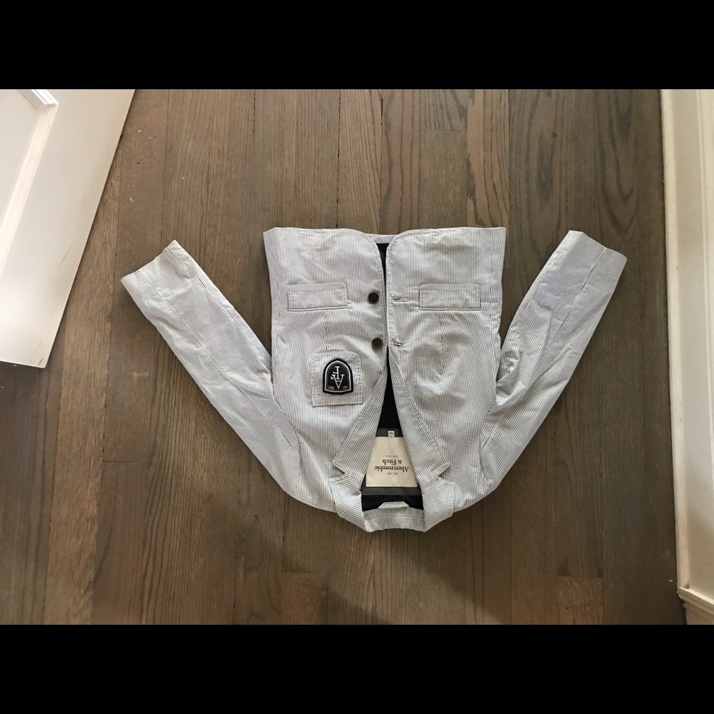 Abercrombie and Fitch seersucker size s like new